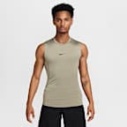 Nike Pro Men's Dri-FIT Tight Sleeveless Fitness Top. Nike.com